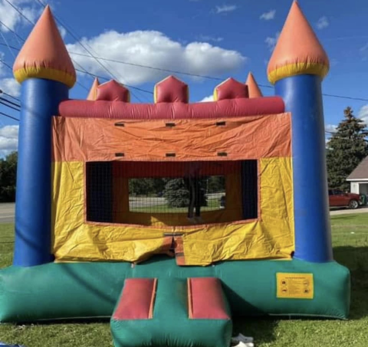 Castle bounce house